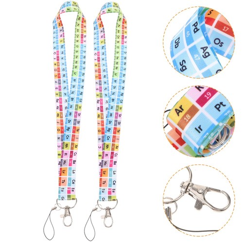 2 Pcs Lanyard Keychain -Diebstahl -Telefongurt -Schlüsselband - Zdjęcie 5 z 12