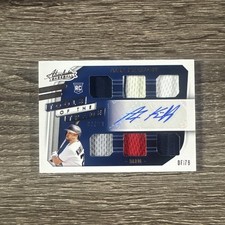 2021 Panini Absolute - Tools of the Trade 6 Swatch Signatures Alex Kirilloff /99