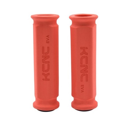 Kcnc Bicycle Ultra-Lightweight Handle Grips, Eva Grips, Red, 441092_
