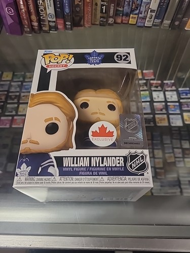 Funko Pop! NHL #92 William Nylander Brandneu Kanada Exklusiv Gewölbt Toronto - Bild 1 von 8