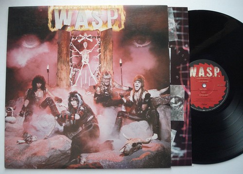 WESPE W.A.S.P. Self Tiled VG++ CAPITOL Original Vinyl LP mit Innenausstattung