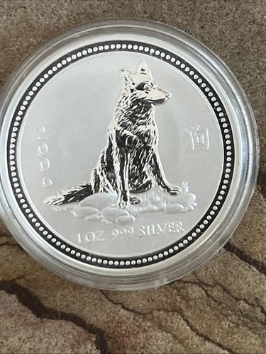 2006 Australian Silver Lunar 1 oz — photo from another recent sale