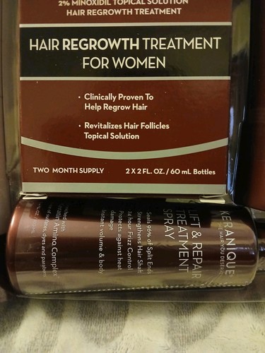Keranique Hair Rejuvenation Regrowth Deluxe System Kit 60 days New Sealed 1/18 - Picture 5 of 10