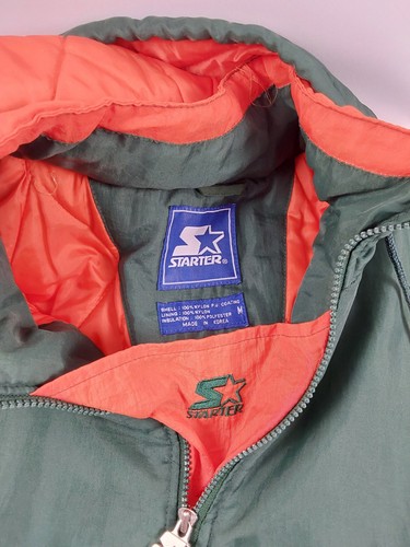 Vintage Miami Hurricanes Starter Pullover Hooded Men's Jacket Size M - Picture 5 of 10