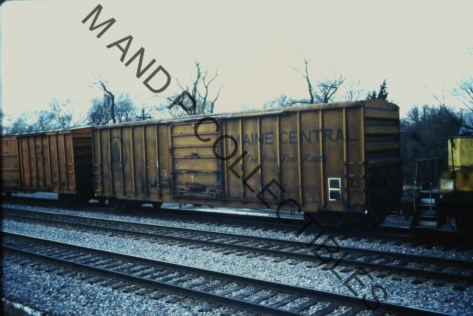 ORIG TRAIN SLIDE MAINE CENTRAL (ME) VINTAGE RAILROAD ADP20911 - Imagem 2 de 2