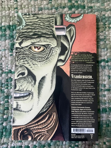 Creature Commandos Present : Frankenstein, Agent of S.h.a.d.e. 2, Paperback b... - Picture 2 of 2