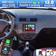 7'' Android 13 Carplay For Ford Focus 2005-2007 Car Stereo Radio GPS BT + Camera