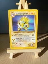 Pokemon Cards: Gym Challenge Rare: Lt. Surge's Jolteon 28/132