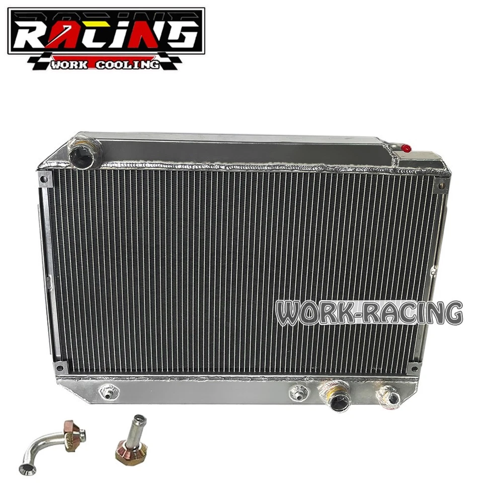 Radiador compatible con 72-81 1973 1974 1979 1980 Mercedes Benz R107/C107 450 SL&SLC cupé Foto 2 de 4