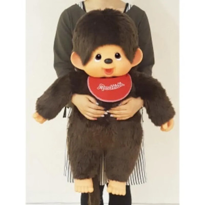 Japan NEW Sekiguchi Monchhichi Premium Standard 2L Brown Boy