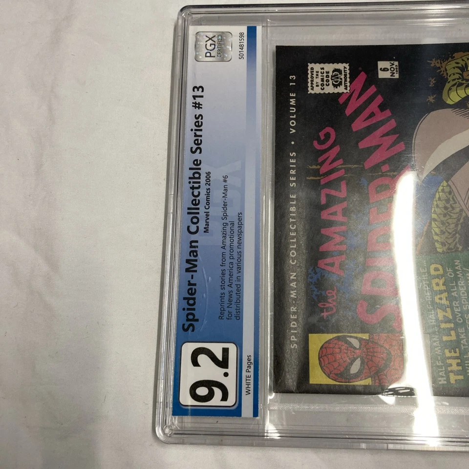 The Amazing Spider-Man #6 Volume 13 Collectable Marvel Comics PGX 9.2 - Image 3 of 3