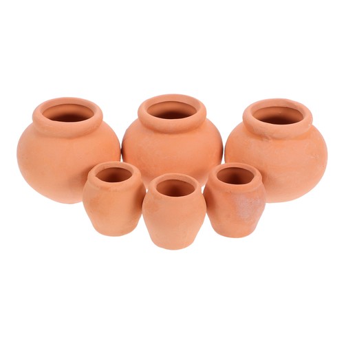 2 Pieces Pots for Plants Small Succulent Flower Clay Garden Succulents Planter