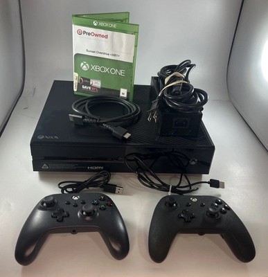 Microsoft Xbox One 1540 1TB Console Black Bundle 2 Controllers & Game