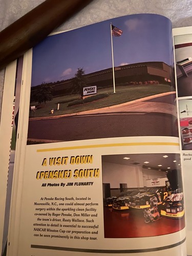 Winston Cup Illustrated December 1993 Magazine Plus 5x8 photo of STP Pontiac - Picture 4 of 9