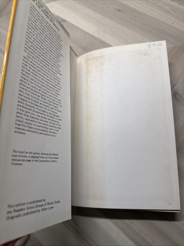 The Rise and Fall of the House of Medici READERS UNION printing 1975 by Hibbert - Picture 4 of 21