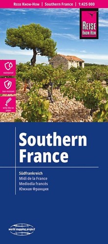 Reise Know-How Landkarte Südfrankreich / Southern France (1:425.000) Reise ...
