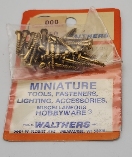 WALTHERS HO 947-1189 TORNILLO, ROSCADO # 2 X = 1/2" 36/PK SELLADO - - Imagen 4 de 4