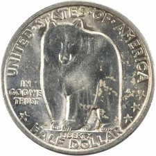 Bay Bridge Commemorative Silver Half Dollar 1936-S Choice BU Uncertified #1123