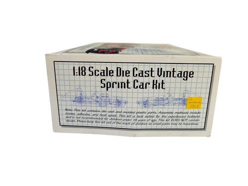 GMP The Vintage Series 1:18 Scale Die Cast Vintage Sprint Car Kit New - Picture 4 of 12