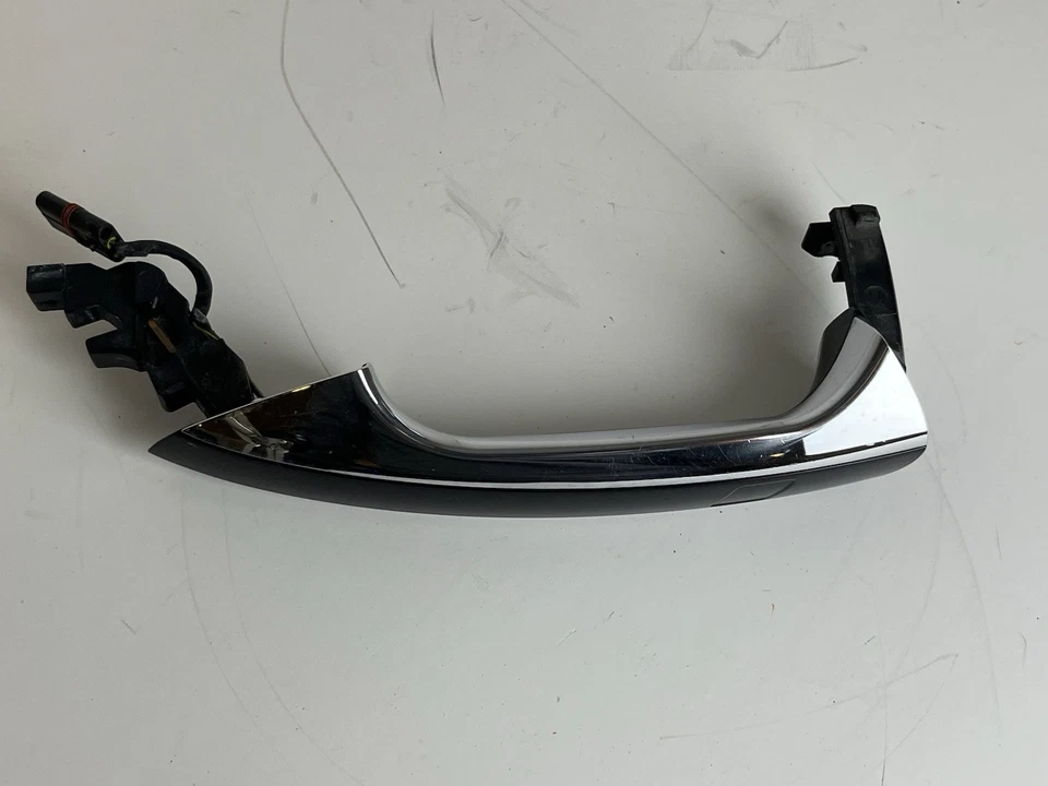 Mercedes-Benz GL350 2013 manija de puerta exterior delantera izquierda cromada negra OEM Foto 4 de 4