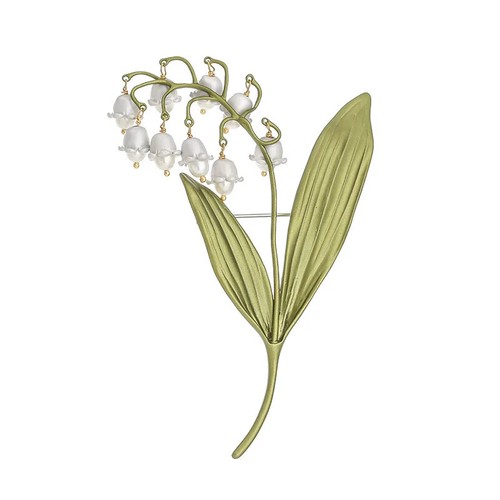 Spilla Corsetto Giglio di Valle Fiore Spilla Donna Accessori Spille Gioielli Regalo - Foto 23 di 24