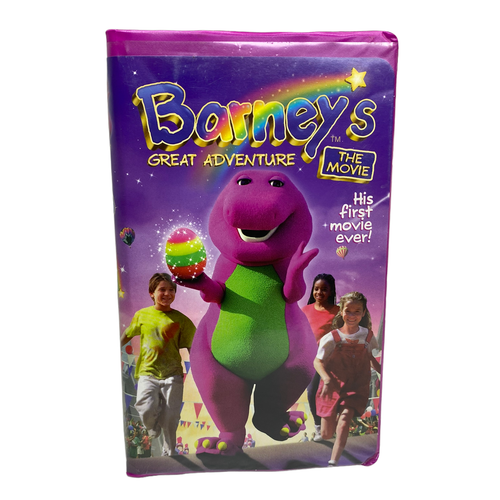 Barney's VHS Movies Bundle- Barney's Great Adventure and Pajama Party - Picture 3 of 8