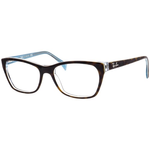 Ray-Ban Brille RB 5298 5023 Dark Havana on Blue Butterfly Gestell 53[]17 135 - Bild 3 von 6