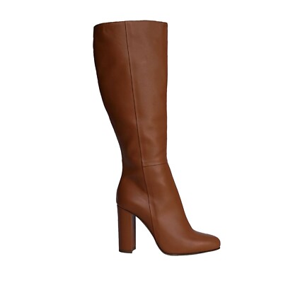 GIOHEL ITALY CUSTOM KNEE HIGH STIEFEL BOOTS HEELS BOTAS LEATHER BROWN 35 TO  47