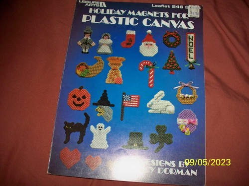 PLASTIC CANVAS PATTERNS ASSORTED VINTAGE - L.A. - U-PICK 1 - Picture 3 of 20