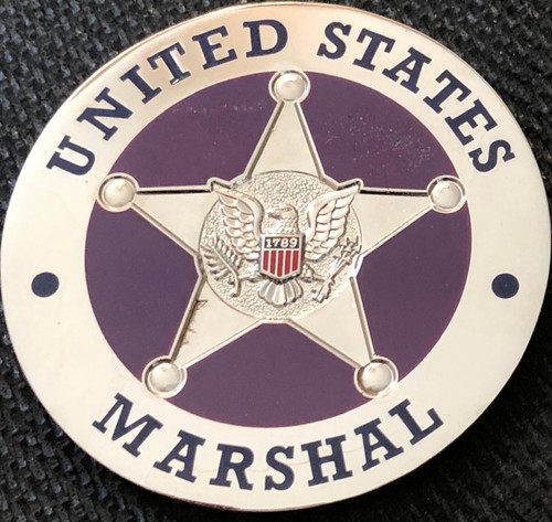 US Marshals Service FirstGEN Gang Enforcement Unit CROWN ROYALE challenge coin - Picture 3 of 3