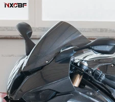 For 2020-2024 S1000RR Carbon Fiber Upper Front Nose Windshield Screen Fairing