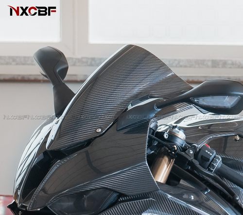 For 2020-2024 S1000RR Carbon Fiber Upper Front Nose Windshield Screen Fairing - Bild 1 von 6