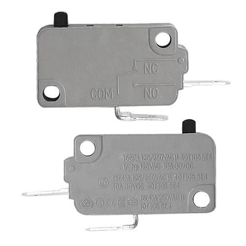 2x Interruttore porta forno microonde NC per microonde KW3A 16A 125/250V normalmente aperto - Foto 2 di 3