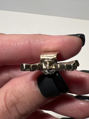 Vintage Set Shoe Clips Rhinstone Embellishments Accessories Shoe Jewelry - Picture 6 of 12