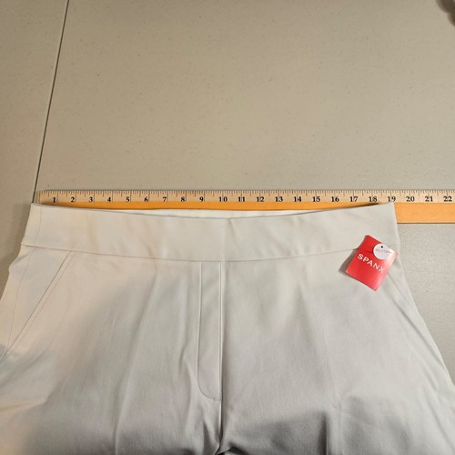 Spanx Women's On-the-Go Kick Flare Pant 20373Q Classic White 1X Petite - Picture 10 of 18