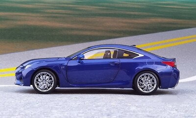 1/18 Scale LEXUS RCF Blue Diecast Car Model Collection Toy Gift