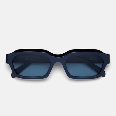 RetroSuperFuture Boletus Metallic Blue AJS Sonnenbrille