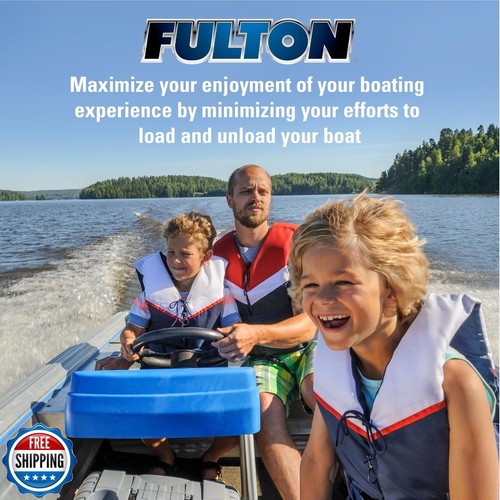 Fulton 142311 XLT Marine Trailer Winch, Single-Speed, 1,500 lbs. Capacity, 20 - Picture 3 of 5