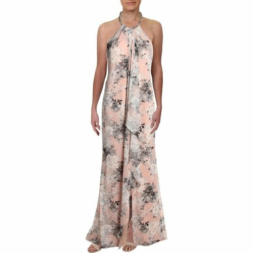 Calvin Klein NWT Exquisite BLUSH MULTI Floral Draped DRESS Halter Gown size 4, 6 | eBay Calvin Klein NWT Exquisite BLUSH MULTI Floral Draped DRESS Halter Gown size 4, 6 | eBay