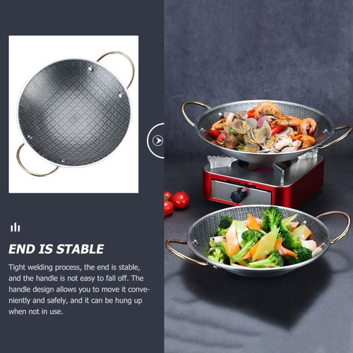 Plancha En tendance Acier Inoxydable Marmite Casserole Ustensiles De Cuisine