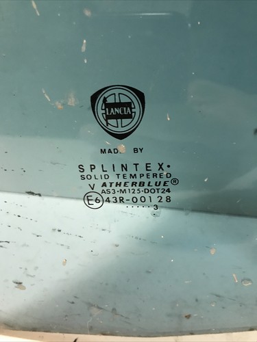 Lancia Thesis Glass Window Rear Left Door 43R-0050 Genuine 2005 Year - Picture 2 of 6