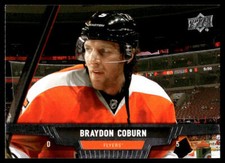 2013-14 Upper Deck #412 Braydon Coburn Philadelphia Flyers Hockey Card