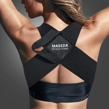 ;Adjustable Back Posture Corrector Brace Support Belt Fitness Shoulder Back Be