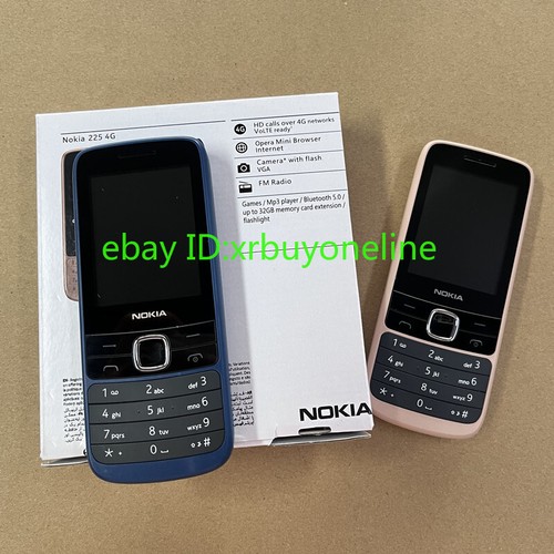 Odblokowany Nokia 225 4G LTE Dual Sim Bluetooth 0.3MP 128MB 64MB RAM Telefon komórkowy - Zdjęcie 16 z 22