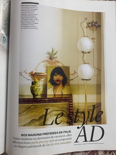 Architectural Digest French issue April 2018 Special Italy - Picture 2 of 9