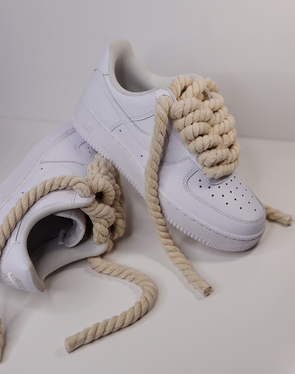 Snow rope laces - AF1 White