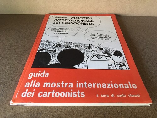 GUIDA ALLA MOSTRA INTERNAZIONALE DEI CARTOONISTS RAPALLO 1975 + POSTER E SUPPL. - Picture 1 of 4