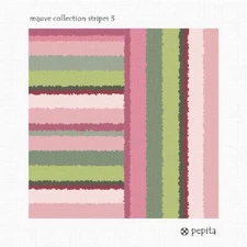 Mauve Collection Stripes 3 Needlepoint Kit or Canvas