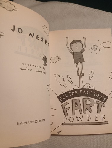 Doctor Proctor's Fart Powder by Jo Nesbo (2010 Tpb) Simon and Schuster 3rd Print - Foto 2 di 10