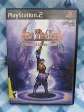 Arc the Lad: Twilight of the Spirits Playstation 2 PS2 Game Works Near Mint Disc